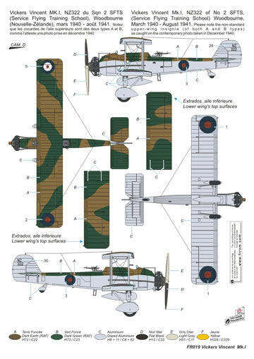 Frrom-Azur FR019 1:72 Vickers Vincent