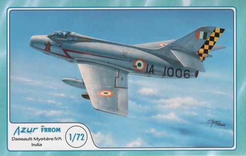 Frrom-Azur FR022 1:72 Dassault Mystere IVA India