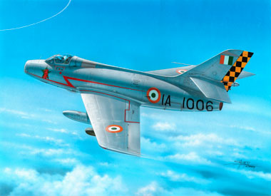 Frrom-Azur FR022 1:72 Dassault Mystere IVA India