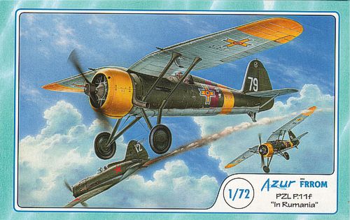 Frrom-Azur FR023 1:72 PZL P.11F In Rumania