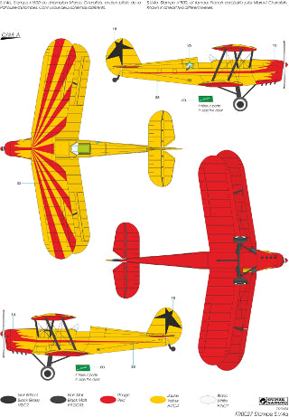 Frrom-Azur FR027 1:72 Stampe & Vertongen S.V.4 Aerobatics