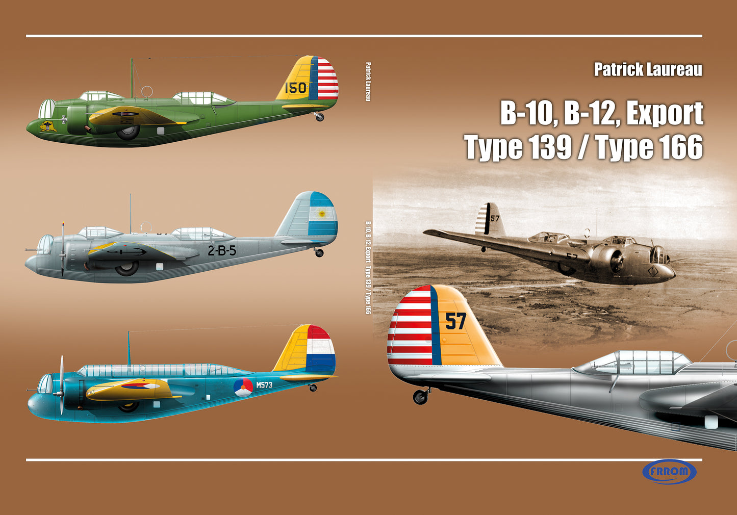 Frrom-Azur Martin Type 166, B-10, B-12, export versions / Type 139 & Type 166', by Patrick Laureau, a well known aviation historian, 84 pages, more than 90 B&W photos, 40 profiles and plans. In englishGreat to help with building the recent