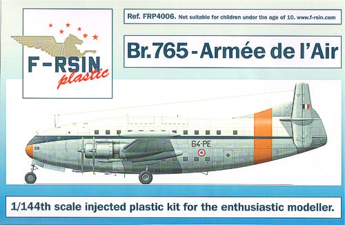 F-rsin Plastic P4006 1:144 Breguet 765 Deux-Ponts - Armee de l'Air