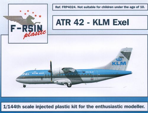 F-rsin Plastic P4024 1:144 ATR ATR-42 Decals KLM Exel