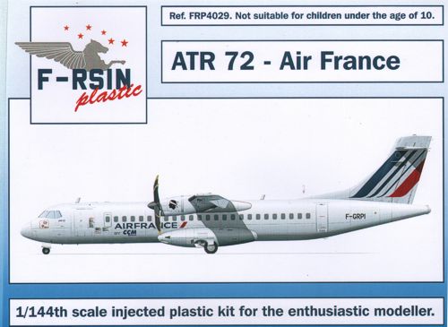 F-rsin Plastic P4029 1:144 ATR ATR-72 Decals Air France