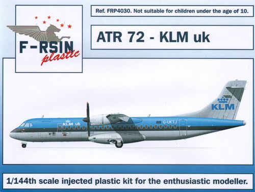 F-rsin Plastic P4030 1:144 ATR ATR-72 Decals KLM UK