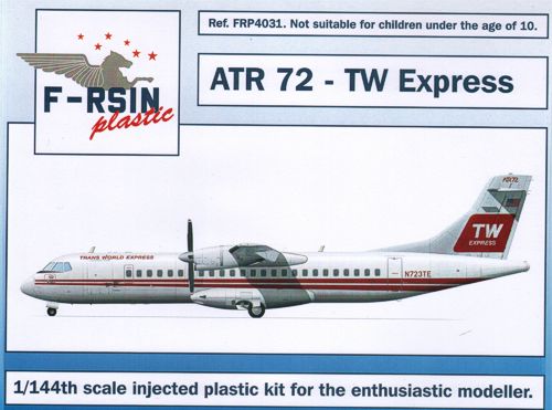 F-rsin Plastic P4031 1:144 ATR ATR-72 Decals TWE