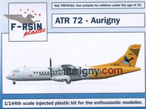 F-rsin Plastic P4032 1:144 ATR ATR-72 Decals Aurigny