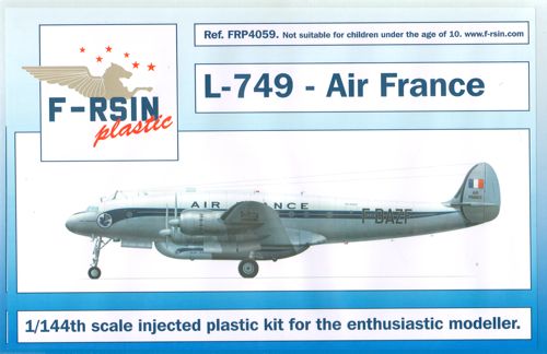 F-rsin Plastic P4059 1:144 Lockheed L-049/L-749 Constellation - Air France