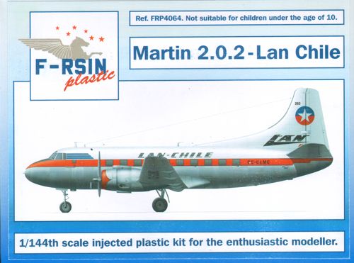 F-rsin Plastic P4064 1:144 Martin 202 - Lan Chile