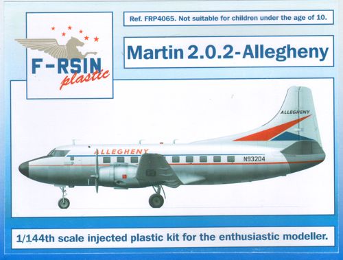 F-rsin Plastic P4065 1:144 Martin 202 - Allegheny