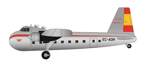 F-rsin Plastic P4101 1:144 Bristol Freighter Mk.21 - Aviaco