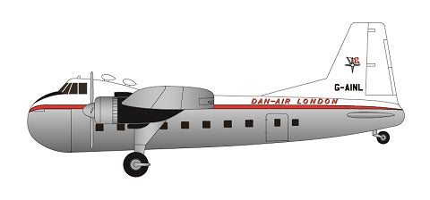 F-rsin Plastic P4102 1:144 Bristol Freighter Mk.21 - Dan Air