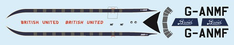 F-rsin Plastic P4103 1:144 Bristol Freighter Mk.31 - British United
