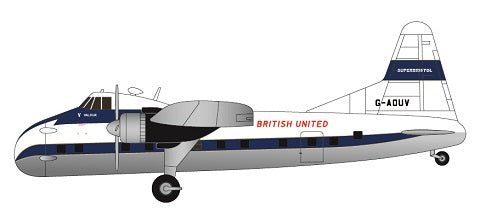 F-rsin Plastic P4108 1:144 Bristol Superfreighter Mk.32 - British United G-AOUV