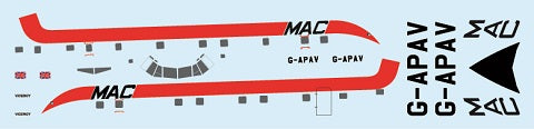 F-rsin Plastic P4110 1:144 Bristol Superfreighter Mk.32 - MAC G-APAV