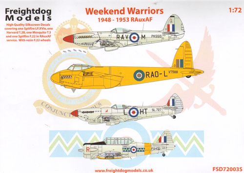 Freightdog D72003S 1:72 'Weekend Warriors' RAuxAF 1948-53