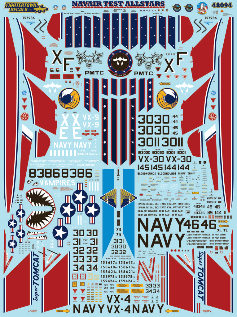 Fightertown 48094 1:48 Navair Test Allstars