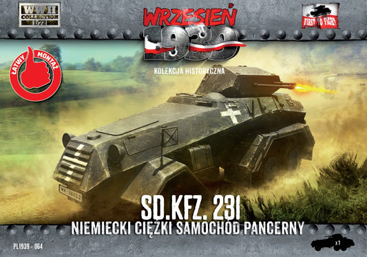 First To Fight Kits 064 1:72 German Sd.Kfz.231 Heavy Armored Car