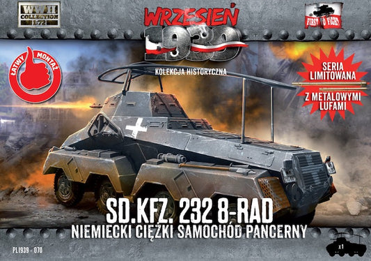 First To Fight Kits 070 1:72 Sd.Kfz.232 8-Rad German Heavy Armoured Car