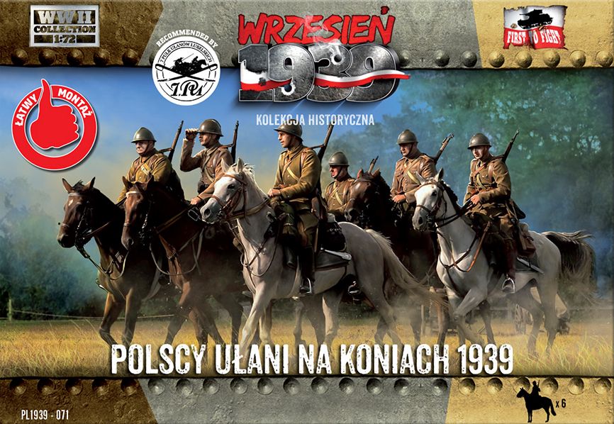 First To Fight Kits 071 1:72 Polish Uhlans on Horseback 1939