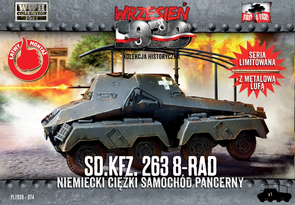 First To Fight Kits 074 1:72 Sd.Kfz.263 8-Rad