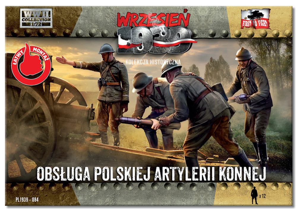 First To Fight Kits 084 1:72 Polish Horse Artillery Service