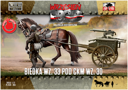 First To Fight Kits 093 1:72 Biedka wz.33 Under the CKM wz.30