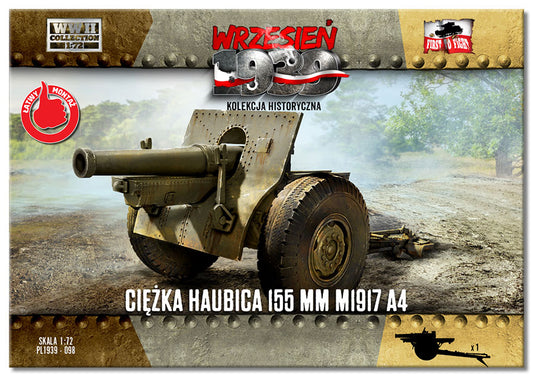 First To Fight Kits 098 1:72 155mm Heavy Howitzer M1917 A4