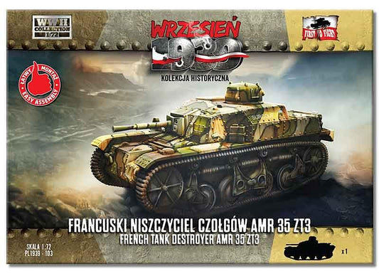 First To Fight Kits 103 1:72 French Tank Destroyer AMR35 ZT3