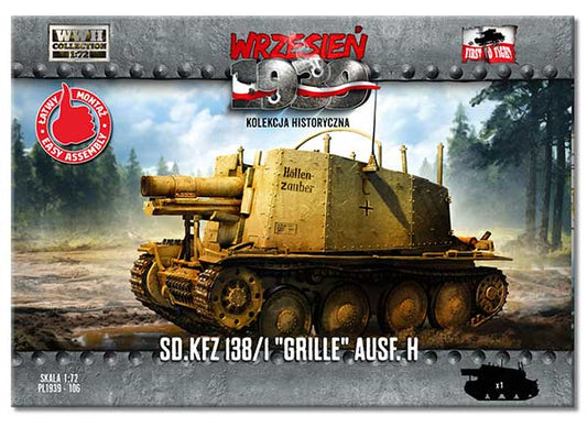 First To Fight Kits 106 1:72 Sd.Kfz.138/1 'GRILLE' Ausf.H