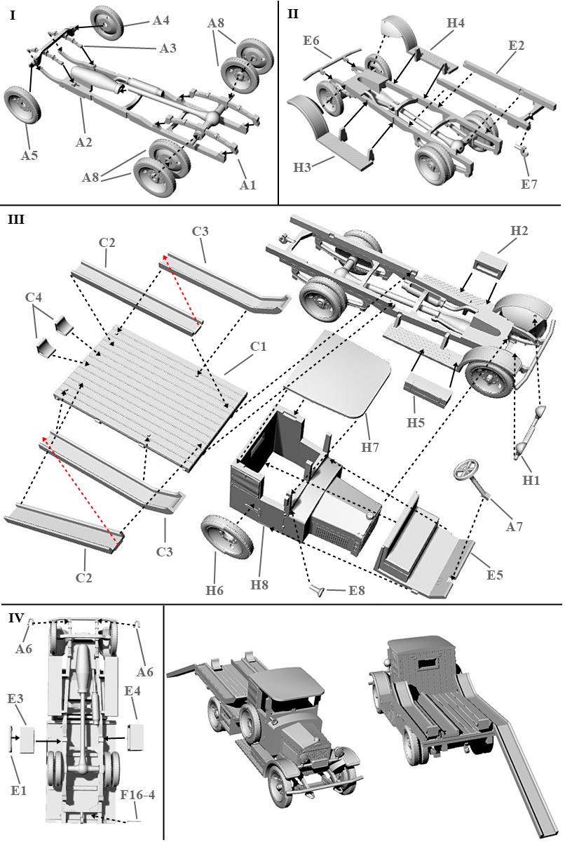 First To Fight Kits 131 1:72 Ursus A in the TK-3 tank transporter version