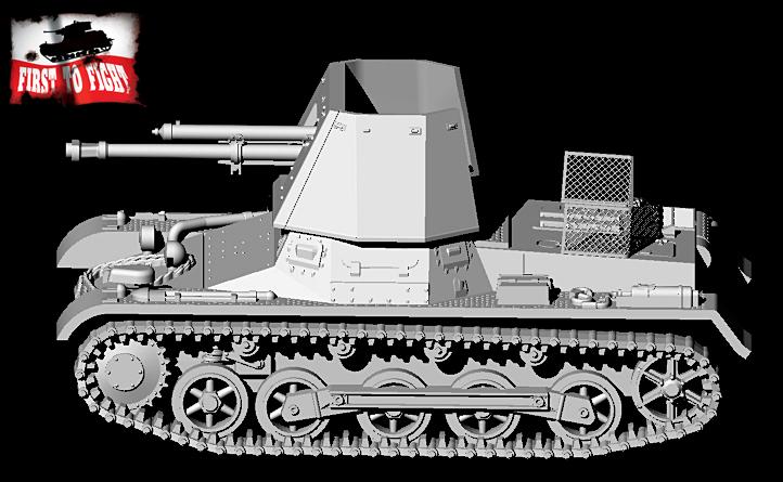 First To Fight Kits 134 1:72 Panzerjäger I (4.7 cm PaK(t) (sf) auf P.zKpfw.I Ausf.B) late version