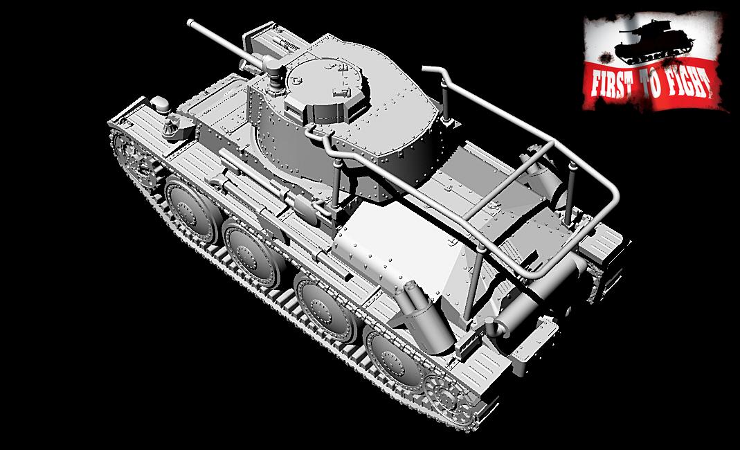 First To Fight Kits 135 1:72 Pz.Kpfw. 38(t) Ausf.G or Panzerbefehlswagen (Pz.BfWg) 38(t) Ausf.G German light tank w