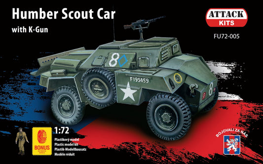 Attack Kits FU72-005 1:72 Humber Scout Car with Vicker K machine gun