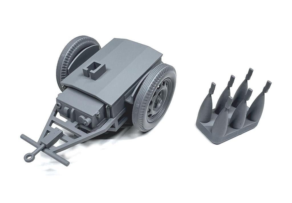 AIM - Ground Equipment GE24025L 1:24 Trolley - Accumulator (Late Version)