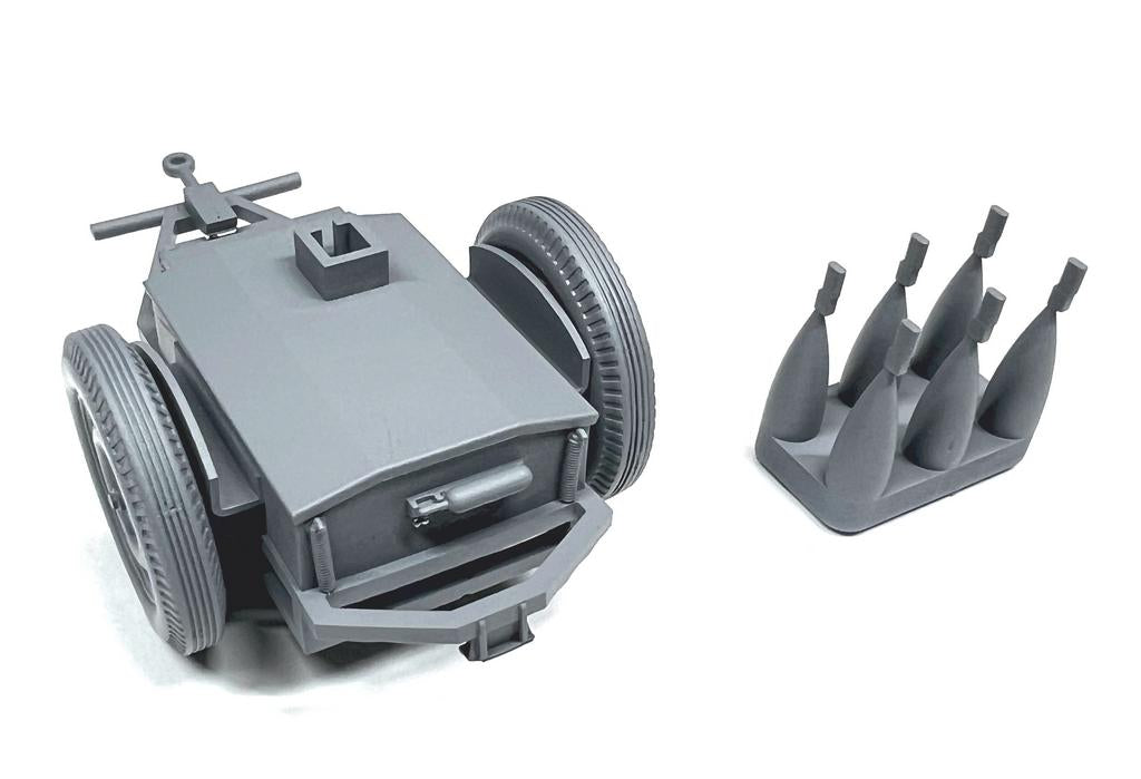 AIM - Ground Equipment GE24025L 1:24 Trolley - Accumulator (Late Version)