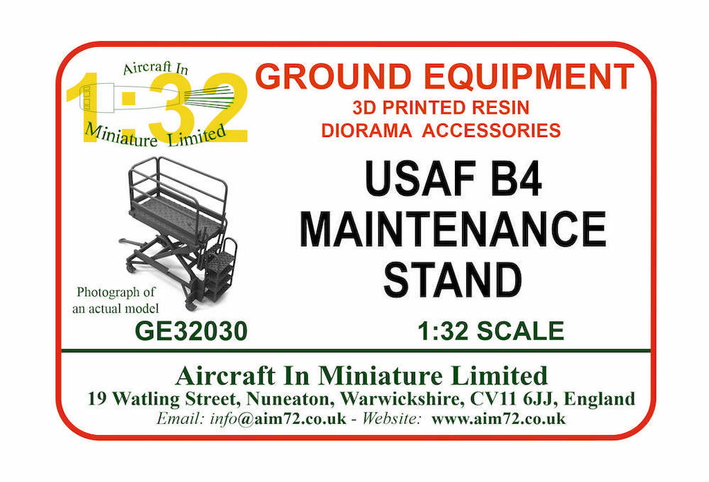 AIM - Ground Equipment GE32030 1:32 USAF B4 maintenance platform