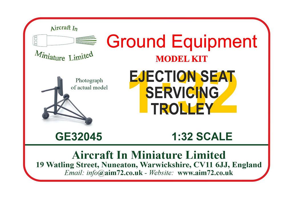 AIM - Ground Equipment GE32045 1:32 Ejection Seat Servicing Trolley