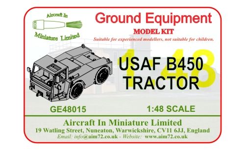 AIM - Ground Equipment GE48015 1:48 USAF B450 Tractor - (3d-printed)
