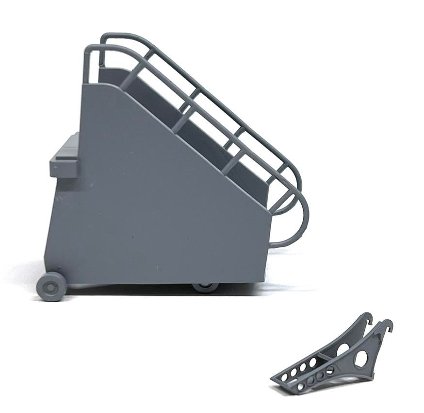 AIM - Ground Equipment GE48040 1:48 Douglas DC-3/C-47/Dakota Passenger Steps plus C-47 portable steps