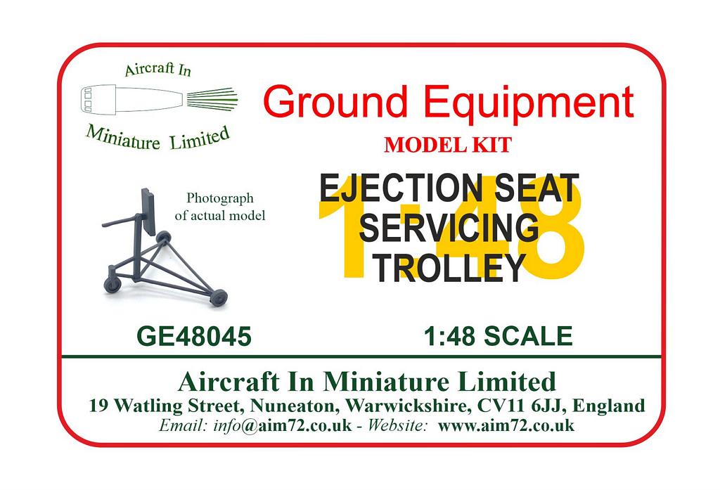 AIM - Ground Equipment GE48045L 1:48 Ejection Seat Servicing Trolley