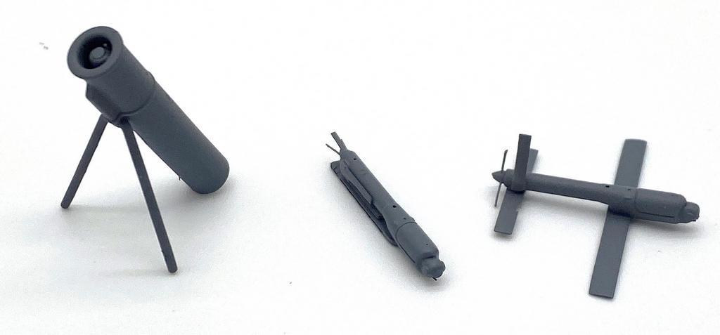 AIM - Ground Equipment GE48121 1:48 Switchblade 600 Unmanned Air Vehicle (UAV)