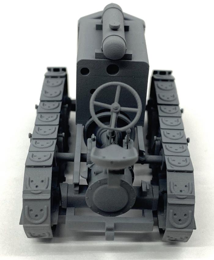 AIM - Ground Equipment GE48140 1:48 Clayton Crawler tractor - RFC circa 1917 - 3d-printed