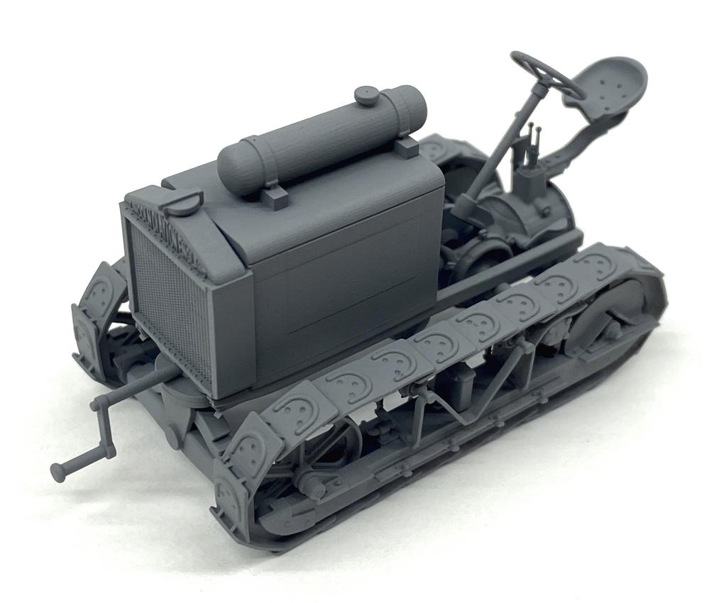 AIM - Ground Equipment GE48140 1:48 Clayton Crawler tractor - RFC circa 1917 - 3d-printed