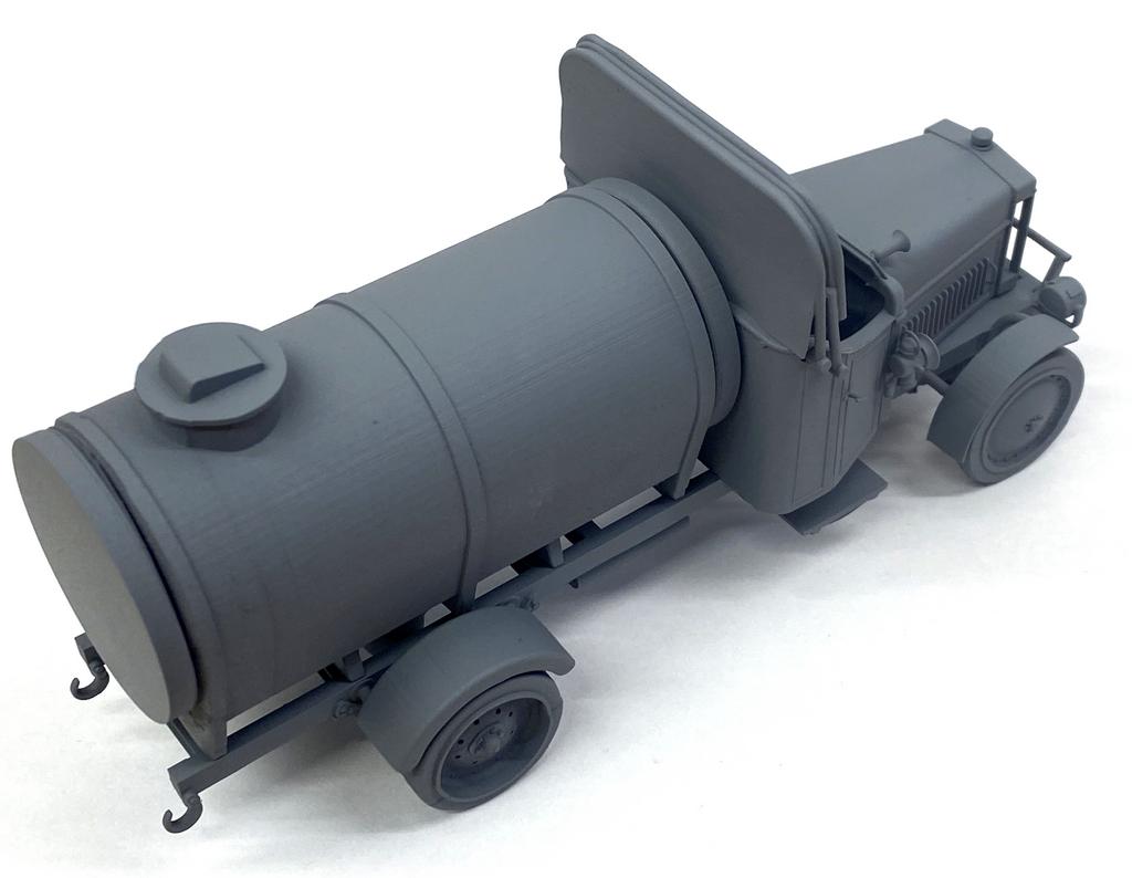 AIM - Ground Equipment GE48141 1:48 Leyland Subsidy A type fuel lorry - circa 1916 - 3D-Printed