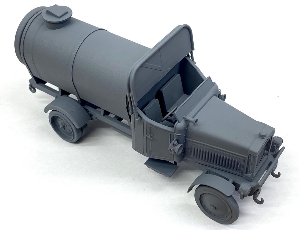 AIM - Ground Equipment GE48141 1:48 Leyland Subsidy A type fuel lorry - circa 1916 - 3D-Printed