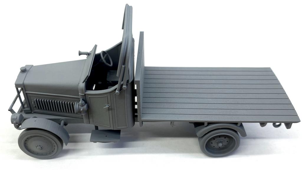 AIM - Ground Equipment GE48142 1:48 Leyland Subsidy A type flatbed lorry - circa 1916 - 3D-printed