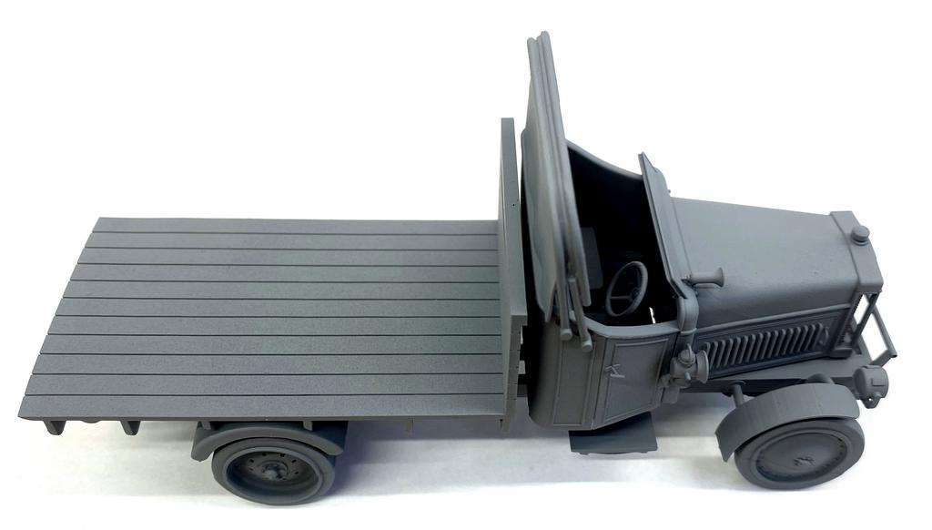 AIM - Ground Equipment GE48142 1:48 Leyland Subsidy A type flatbed lorry - circa 1916 - 3D-printed