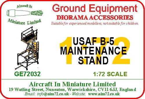 AIM - Ground Equipment GE72032 1:72 USAF B-5 maintenance platform